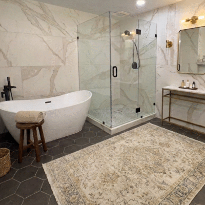 tub and shower renovation