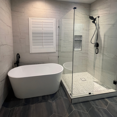 bathroom tub and shower renovation